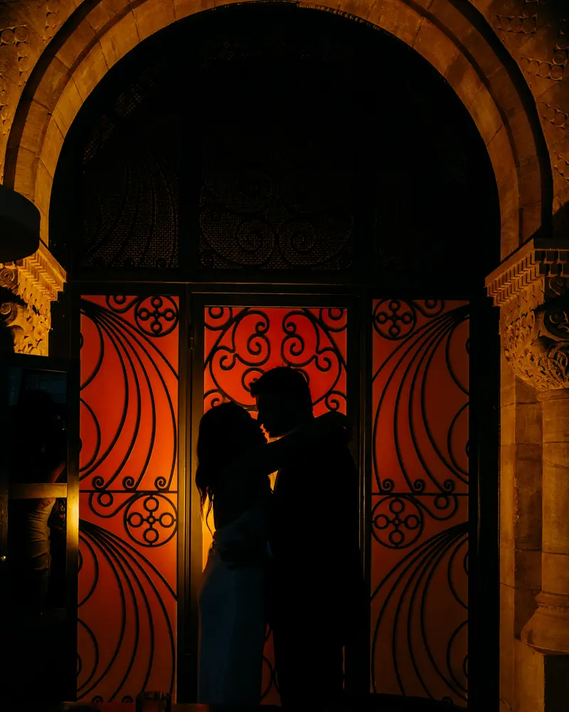 Engagement session, warm natural light