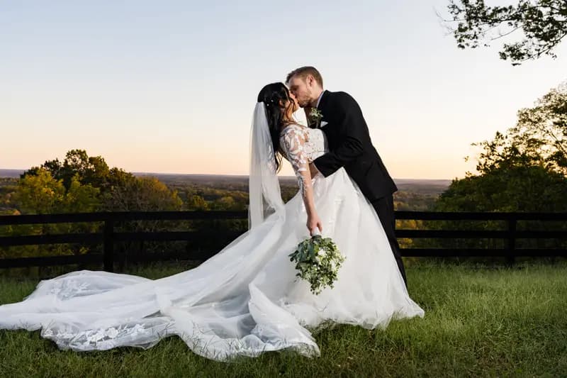 Wedding portrait, natural and directed