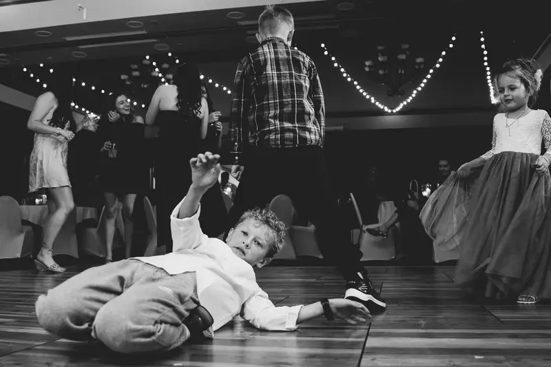 Wedding day portrait, beautifully composed