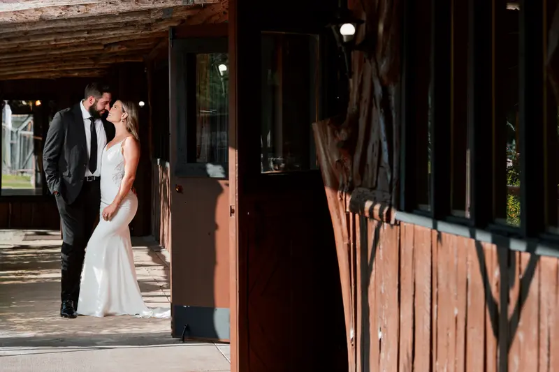 Cinematic couples portrait, Legacy Farms