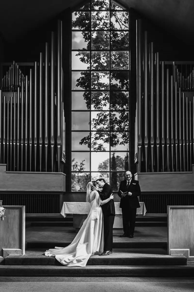 Wedding day portrait, beautifully lit