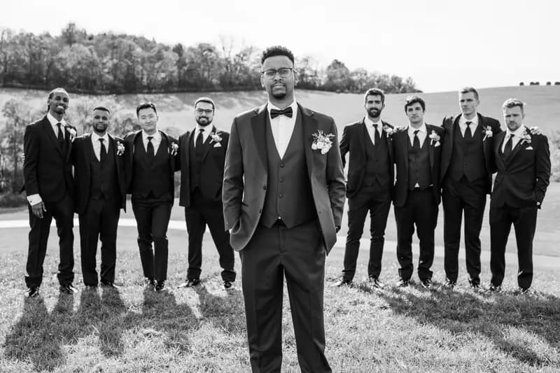 Wedding portrait preview, editorial and intimate