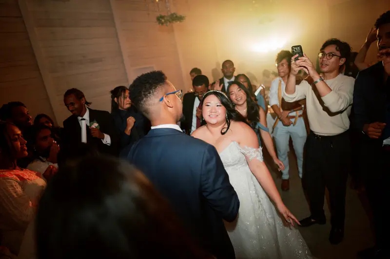 Wedding preview portrait, elegant and intimate