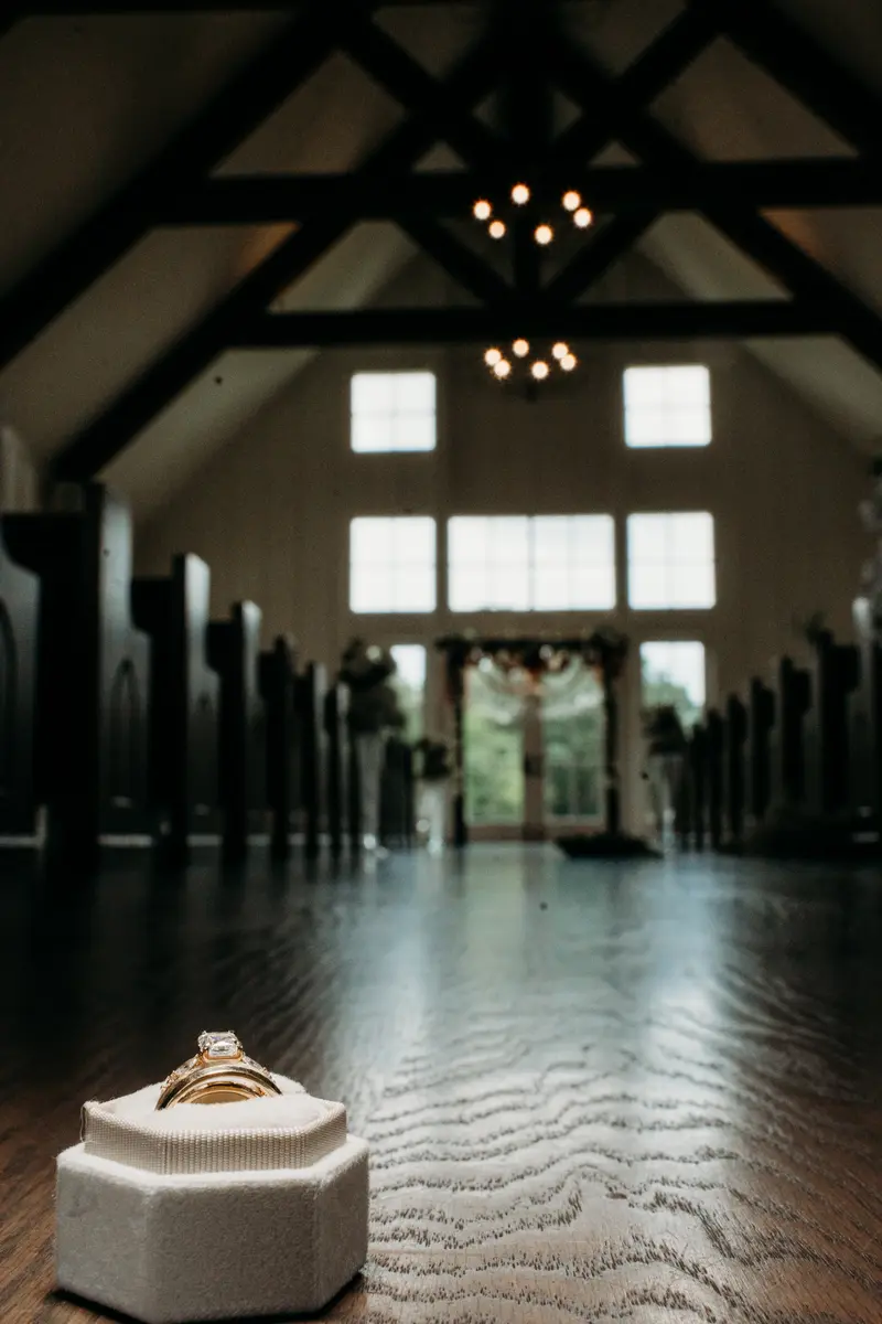 Wedding detail and portrait, beautifully styled