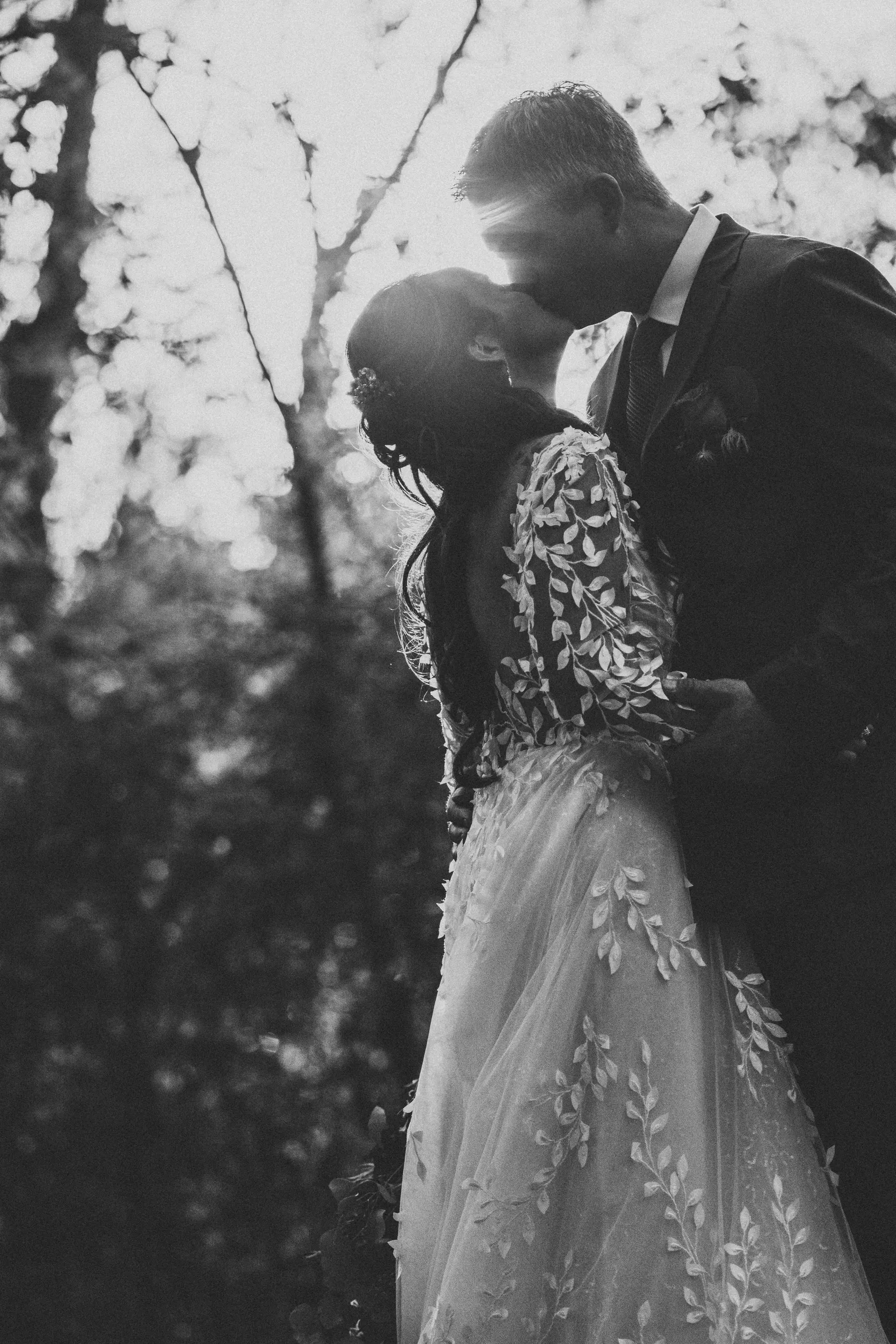 Ceremony under the tree canopy at The Wedding Woods, Lebanon TN — Jordan Roepke Photography