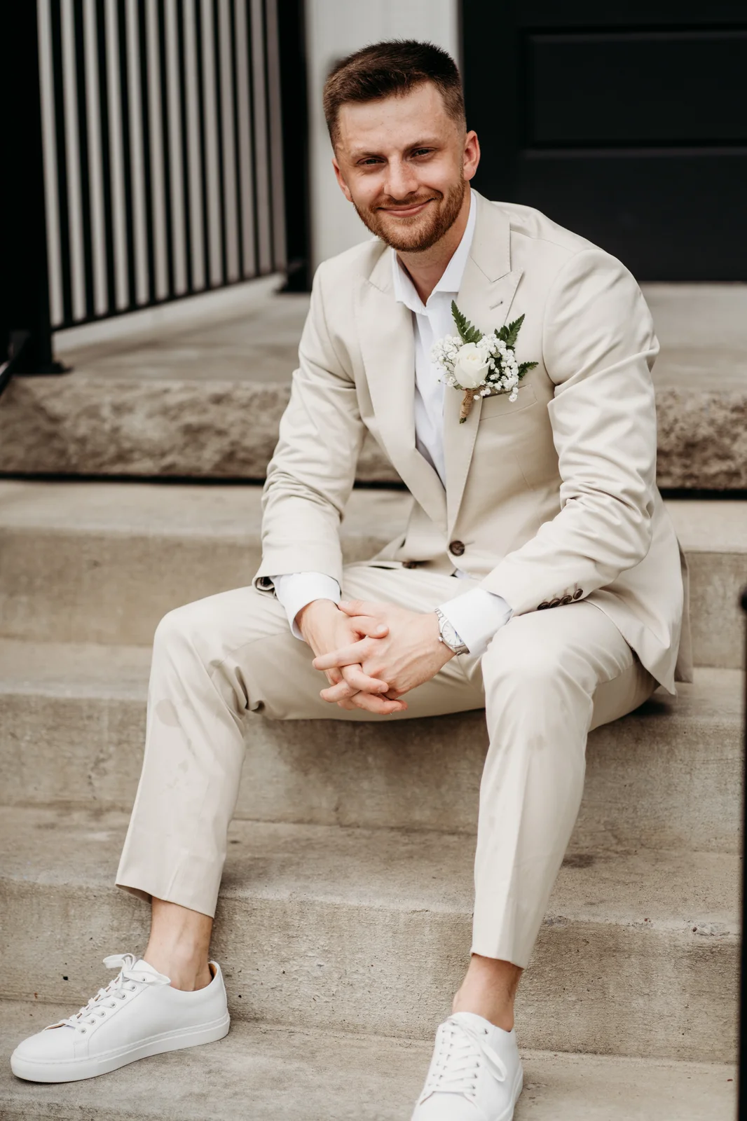 Sara and Kaelin getting ready details at The Venue at Birchwood